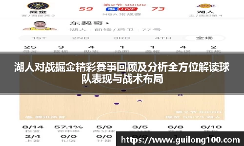 湖人对战掘金精彩赛事回顾及分析全方位解读球队表现与战术布局