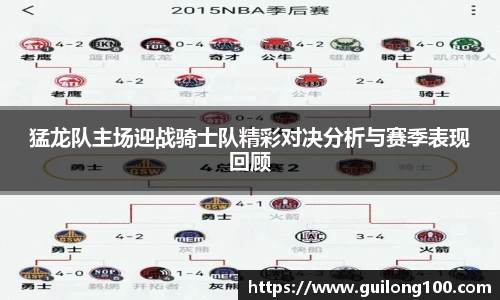 猛龙队主场迎战骑士队精彩对决分析与赛季表现回顾